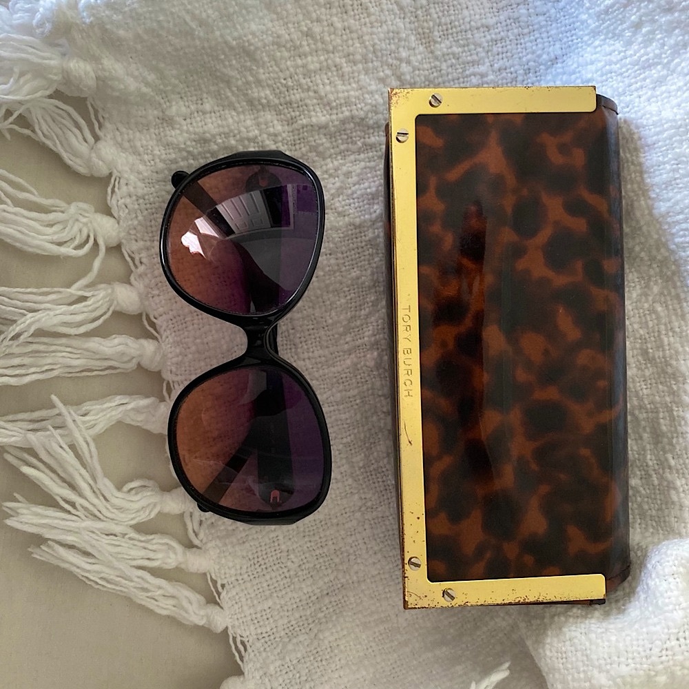 Tory Burch sunglasses and case